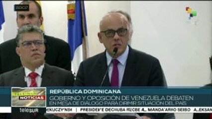 Califican de positivo el diálogo venezolano en República Dominicana