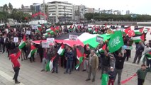 Hatay'da 'Özgür Kudüs' Yürüyüşü