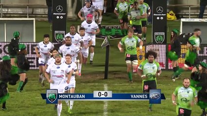 Pro D2 - Résumé Montauban - Vannes_73-0 - J16 - Saison 2017_2018