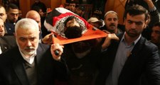Haniye, Filistin'de Şehit Olan Gencin Cenazesinde İsrail'e Meydan Okudu
