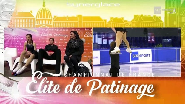 Coline KERIVEN / Noel Antoine PIERRE Free Skate French Figure Skating Champs 2017