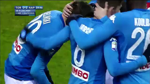 Piotr Zielinski Goal HD - Torino 0-2	Napoli 16.12.2017