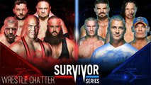 Team RAW vs SmackDown, Men's Elimination match || WWE Survivor Series 2017