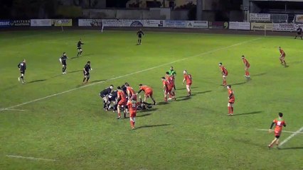 L'essai de 105m de Bergerac face à St Sulpice sur Lèze