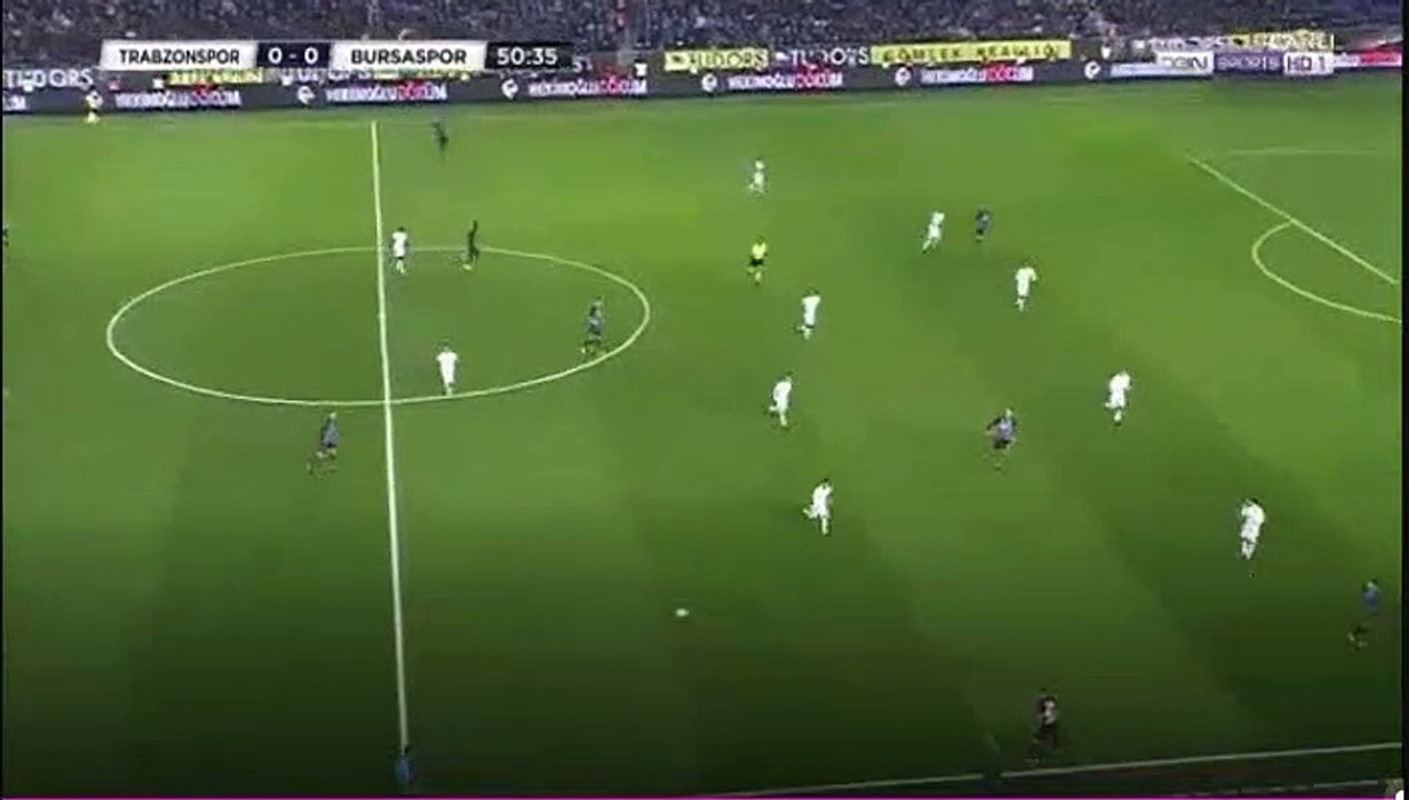 Yusuf Yazici  Goal HD - Trabzonspor	1-0	Bursaspor 16.12.2017