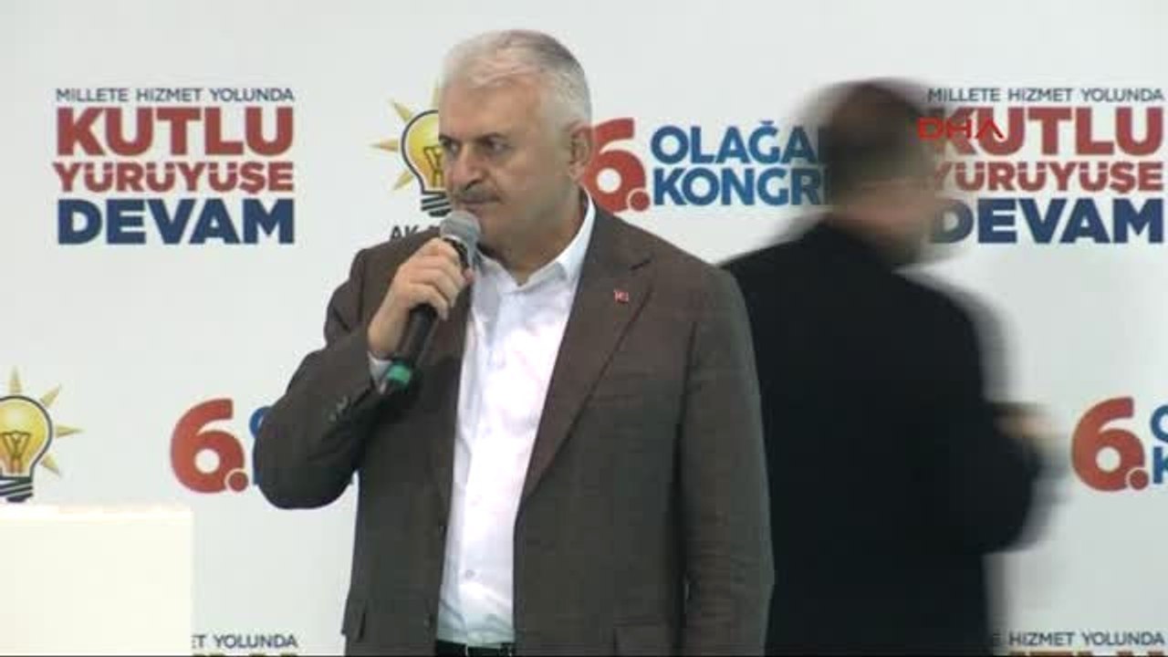 Ardahan-Başbakan Binali Yıldırım AK Parti Ardaha 6. Olağan İl Kongresinde Konuştu