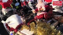 VIDEO. Poitiers : les pères Noël motards au service des enfants malades