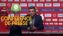 Conférence de presse Stade de Reims - Valenciennes FC (5-1) : David GUION (REIMS) - Réginald RAY (VAFC) - 2017/2018