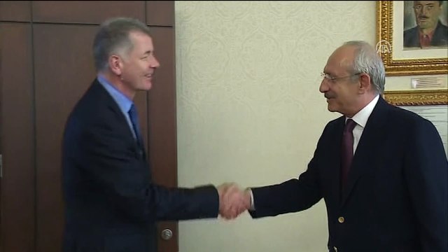 Kılıçdaroğlu, İngiltere'nin Ankara Büyükelçisi Moore'u kabul etti - ANKARA