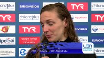 European Short Course Swimming Championships Copenhagen - Katinka HOSSZU Winner of Womens 200m Medley and 50m Backstroke