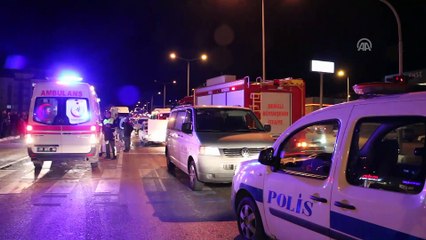 Denizli'de zincirleme trafik kazası: 3 yaralı