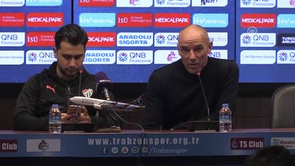Trabzonspor-Bursaspor Maçının Ardından - Paul Le Guen