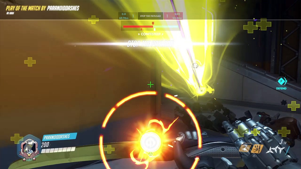 Overwatch: genji highlight 1