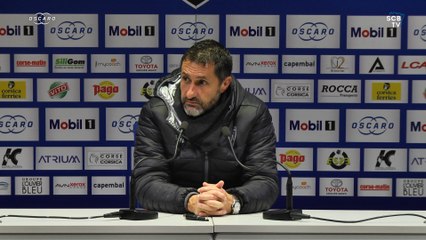 Ile-Rousse 0-2 Bastia : Conf. d'après-match de S. Rossi