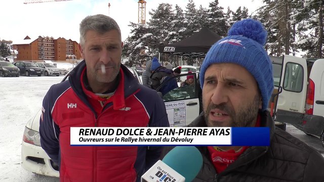 D!CI TV : Dolce et Ayasse ouvreurs sur le Rallye Hivernal du Dévoluy