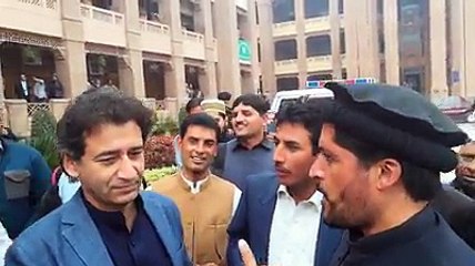 Mr aatif khan edu minister Kpk speaking to Nts teachers