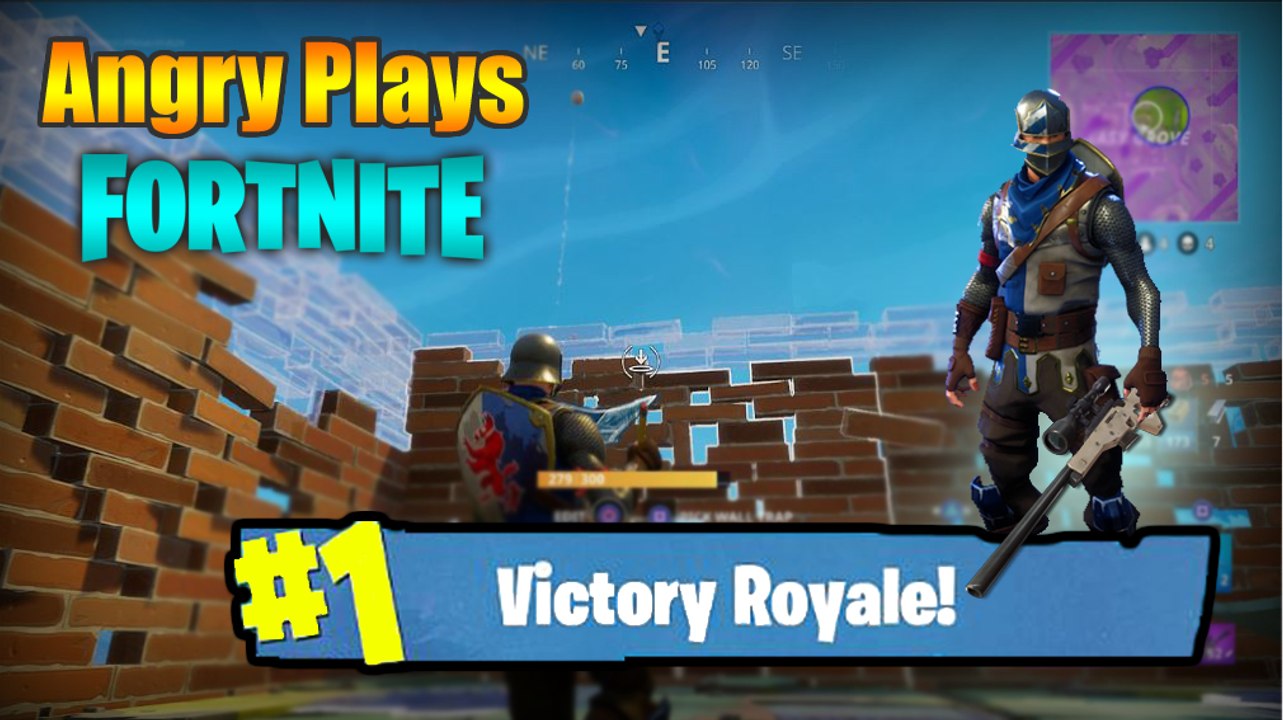 Angry Plays Fortnite Ep.2 (A Fortnite Battle Royale Gameplay)