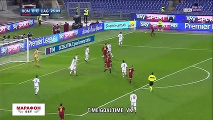 Roma VS Cagliari 1-0 - All Goals & highlights - 16.12.2017
