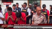 Komplotan Jambret Sadis Berhasil Dibekuk Satreskrim Polrestabes Surabaya