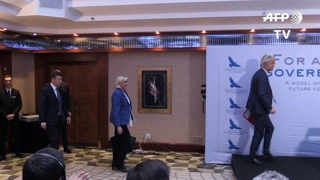 Líderes europeus da direita radical se reúnem em Praga