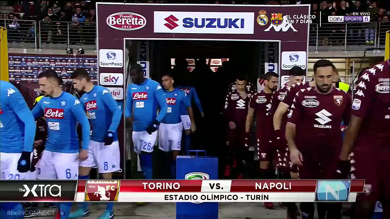 ESP Torino 1-3 Napoli Serie A 1718