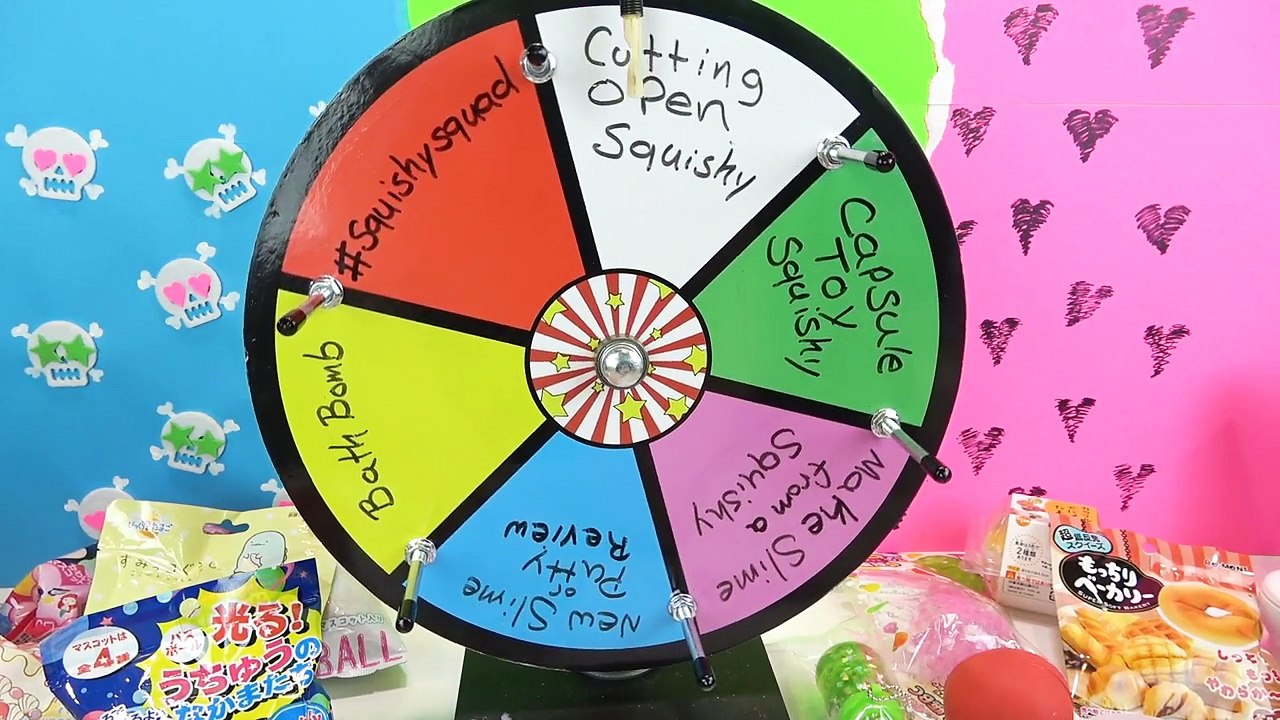 Wheel Of Squish! Cutting Open Tomato Squishy! Making Sand Slime! Doctor ...