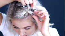 HOW TO: Waterfall Braid Short Hair Tutorial | Milabu