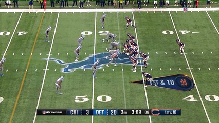 Ziggy Ansah, Akeem Spence team up to take down Mitchell Trubisky for sack