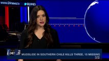 i24NEWS DESK | Mudslide in southern Chile kills three, 15 missing | Saturday, December 16th 2017