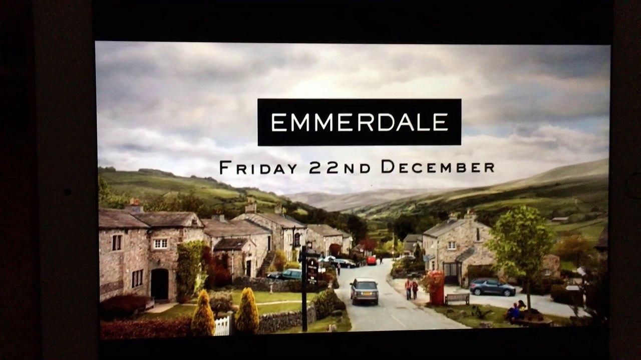 Emmerdale preview clip Chrissy & co talking about Rebecca & seb & Christmas