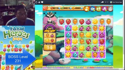 Ngáp dào 1 cái bay qua Level 231 BOSS Games Farm Hero l Tuyệt Vời