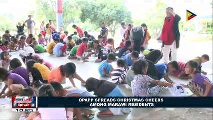 Download Video: OPAPP spreads Christmas cheers among Marawi residents