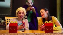 Spiderman ATTACK Frozen Elsa w Joker Maleficent Belle Spidergirl Iron Man Hair Stuck Fun | Daily Funny | Funny Video | Funny Clip | Funny Animals