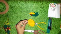 DIY Woolen Birds Wall Hanging for Home Decoration II DIY Craft Ideas