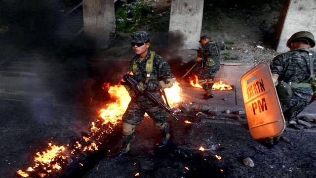 Honduras opposition leader calls for new election