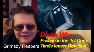 Doctor Who Trailer Escape in the 1st Doctor's Tardis Reaction/Review NEW Capaldi Bradley