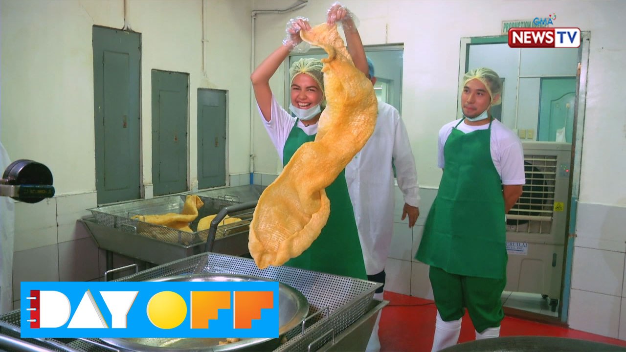 Day Off: Janine Gutierrez, magluluto ng giant chicharon skin!