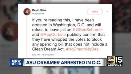 ASU ‘Dreamer’ arrested in Washington, D.C.