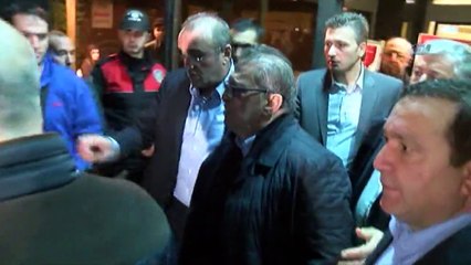 Mesut Yılmaz, Oğlunun Cenazesinin Bulunduğu Hastaneye Geldi