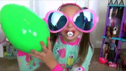 Bad Baby Balloon Pop Challenge Victoria Annabelle Toy Freaks Hidden Minnie Mouse