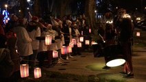 Défilé aux lampions et feu du solstice d’hiver