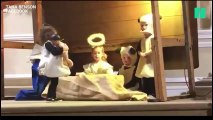 Cette crèche vivante a tourné au drame quand un enfant a 