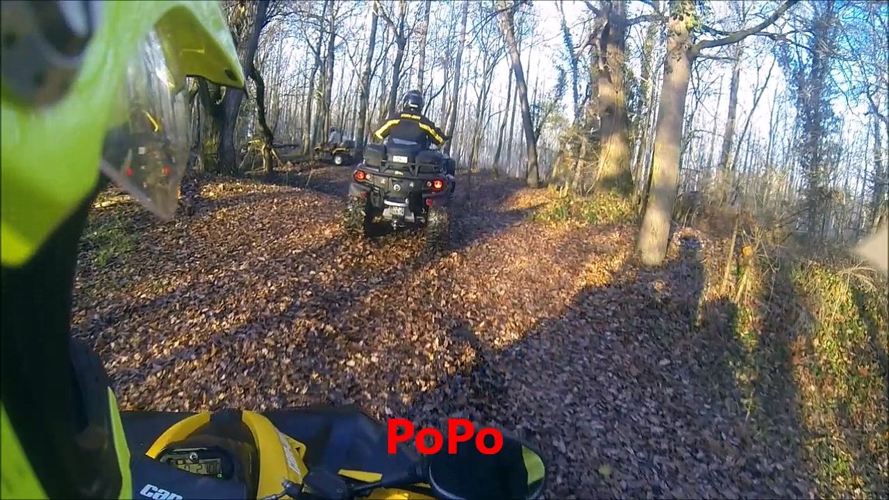 [ [Quad Salvetain sortie sur Rieumes le 16 decembre 2017 ]