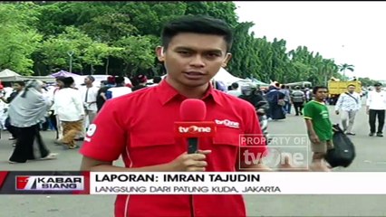 Laporan Terkini Aksi Bela Palesitina di Monas