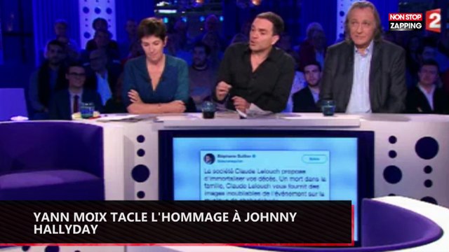 Hommage à Johnny Hallyday : Yann Moix dénonce le comportement de certaines célébrités (vidéo)