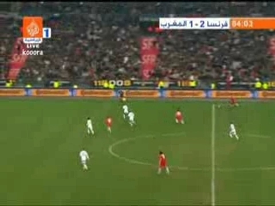 France vs maroc  2007   for  history