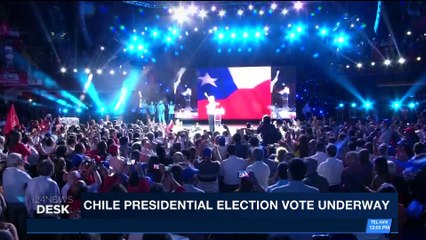 i24NEWS DESK | Chile presidential election vote underway | Sunday, December 17th 2017