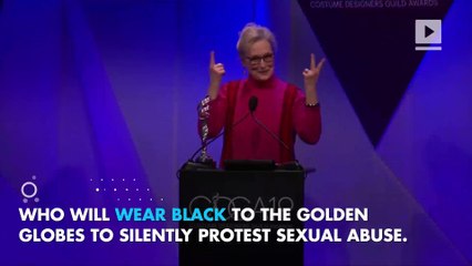 Rose McGowan slams actresses wearing black to Golden Globes