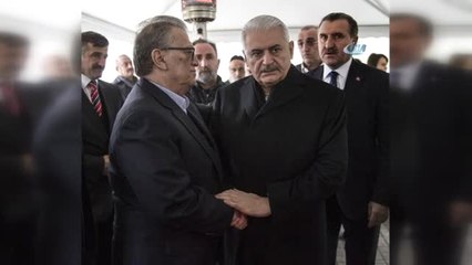 Başbakan Yıldırım Mesut Yılmaz'a Taziye Ziyaretinde Bulundu