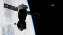 Soyuz MS-05 Undocking from the International Space Station